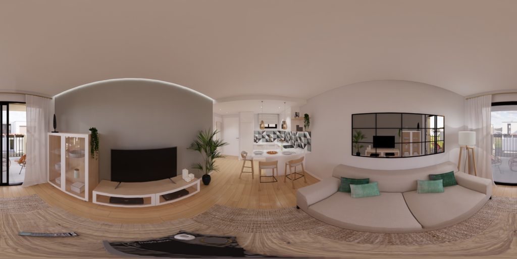 Tour virtual apartamento en Hotel Pontinental - Torremolinos