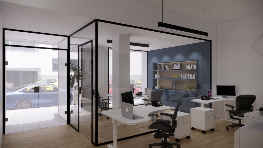 Proyecto Interiorismo y Reforma Integral de Oficina en Málaga