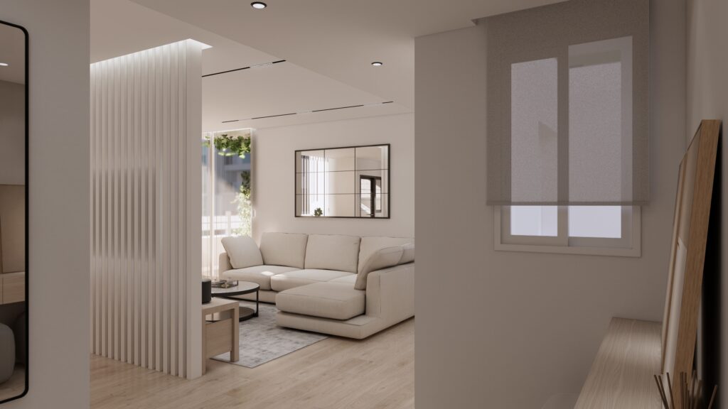 Proyecto Interiorismo y Reforma Integral - Camino Suárez - Málaga - Diseño de Interiores - 01 - Entrada op2