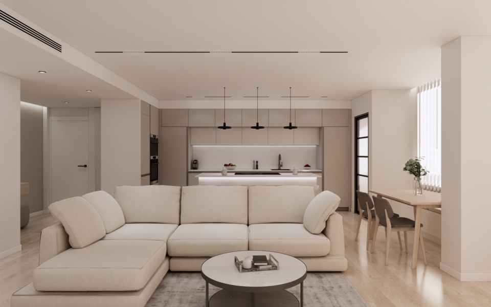 Proyecto de Interiorismo y Reforma Integral de Vivienda en Camino Suárez, Málaga. Diseño de Interiores.