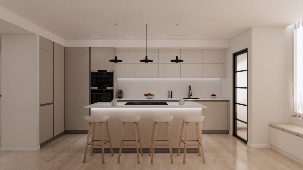 Proyecto Interiorismo y Reforma Integral - Camino Suárez - Málaga - Diseño de Interiores - 04 - Cocina op3