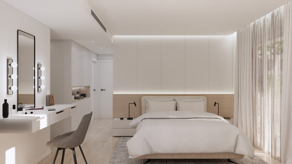 Proyecto Interiorismo y Reforma Integral - Camino Suárez - Málaga - Diseño de Interiores - 11 - DormPpal3