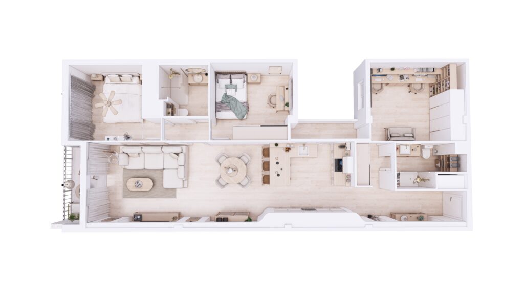 Proyecto Interiorismo y Reforma Integral - Comedias - Antequera - Diseño de Interiores - 00 - General