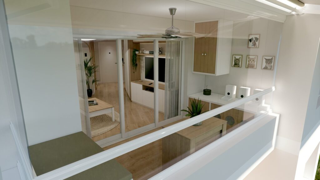 Proyecto Interiorismo y Reforma Integral - Costa del Oro - Torrox Costa - Diseño de Interiores - v6 - 09 - Terraza