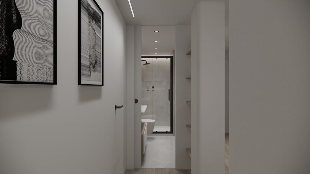 Proyecto Interiorismo y Reforma Integral - Esquilo 22 - El Cónsul - Málaga - Diseño de Interiores - v3 - 16 - 1 - pasillo