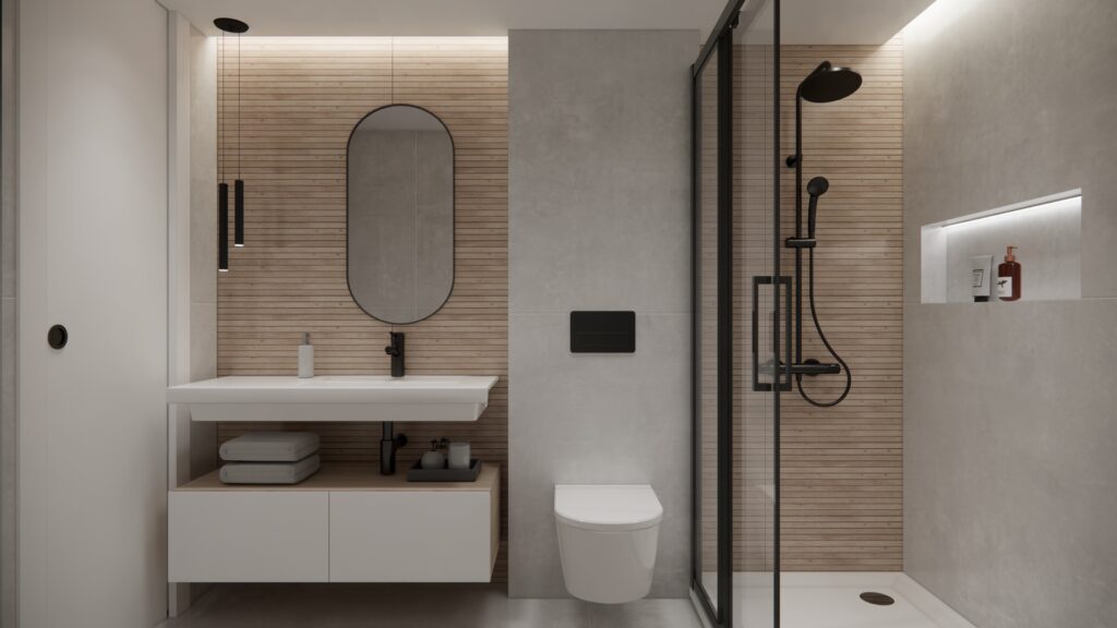 Proyecto Interiorismo y Reforma Integral - Esquilo 22 - El Cónsul - Málaga - Diseño de Interiores - v3 - 16 - 2 - aseo