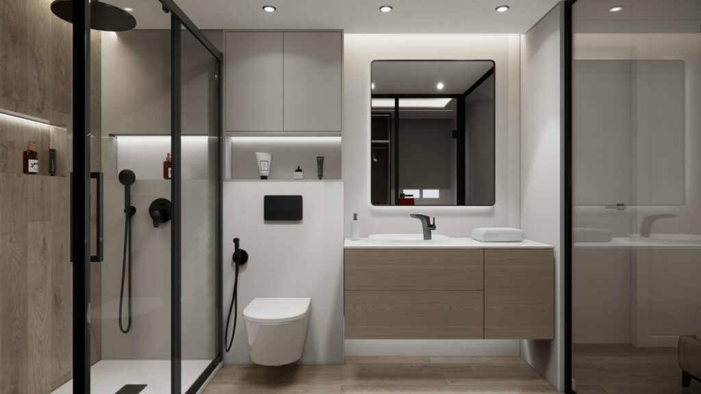 Proyecto Interiorismo y Reforma Integral - Esquilo 22 - El Cónsul - Málaga - Diseño de Interiores - v3 - 21 - baño principal