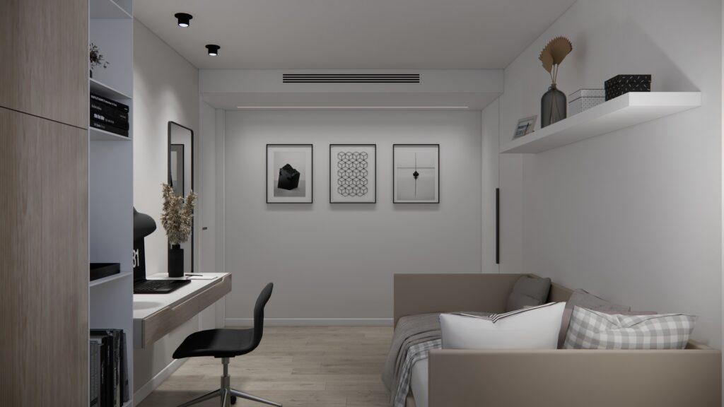 Proyecto Interiorismo y Reforma Integral - Esquilo 22 - El Cónsul - Málaga - Diseño de Interiores - v3 - 27 - dormitorio juvenil