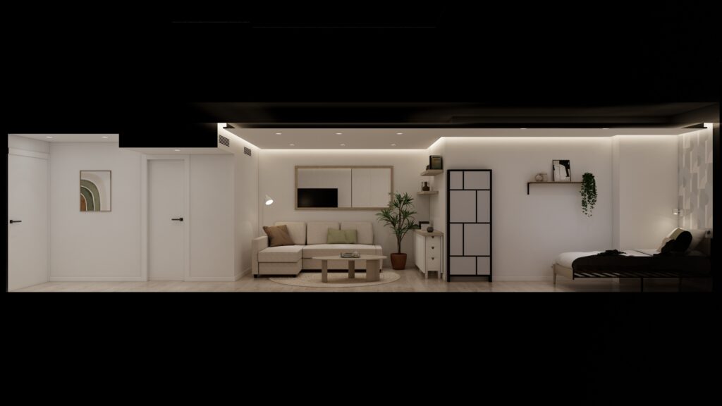 Proyecto Interiorismo y Reforma Integral - Urb. Playamar - Torre 11 - Torremolinos - Diseño de Interiores - 11 - sección 1