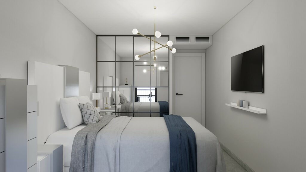 Proyecto Interiorismo y Reforma Integral Vivienda en Rio Bergantes - Torremolinos - Diseño de Interiores - 28 - Dorm ppal 3