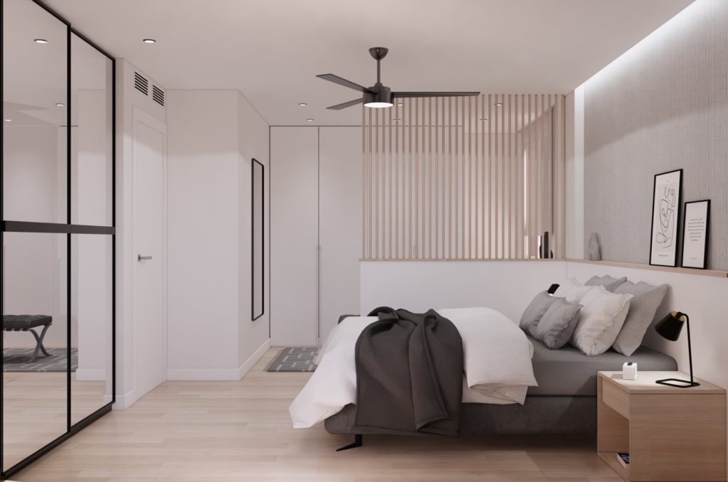 Proyecto Interiorismo y Reforma Vivienda Corregidor José Viciana - Málaga - Diseño de Interiores - 24 - Dormitorio Principal - 2