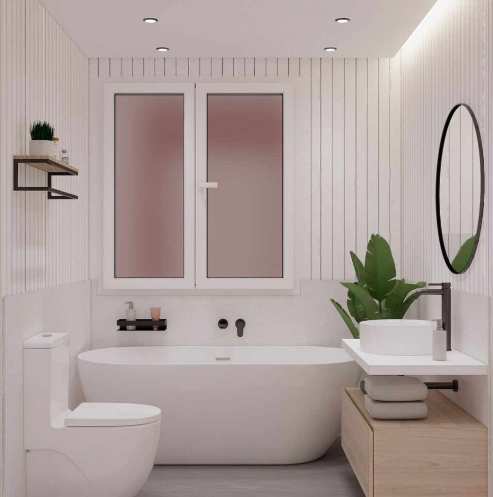 Proyecto Interiorismo y Reforma Vivienda Corregidor José Viciana - Málaga - Diseño de Interiores - 27 - Baño dormitorio 1 - C