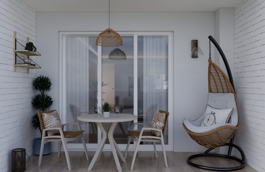 Proyecto Interiorismo y Reforma vivienda Avda del Mediterráneo Rincón de la Victoria Málaga - 10 - Terraza