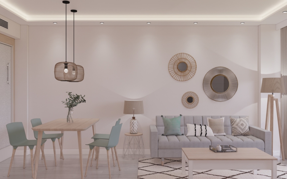 Proyecto deInteriorismo y Reforma de apartamento en Castillo Santa Clara, Torremolinos