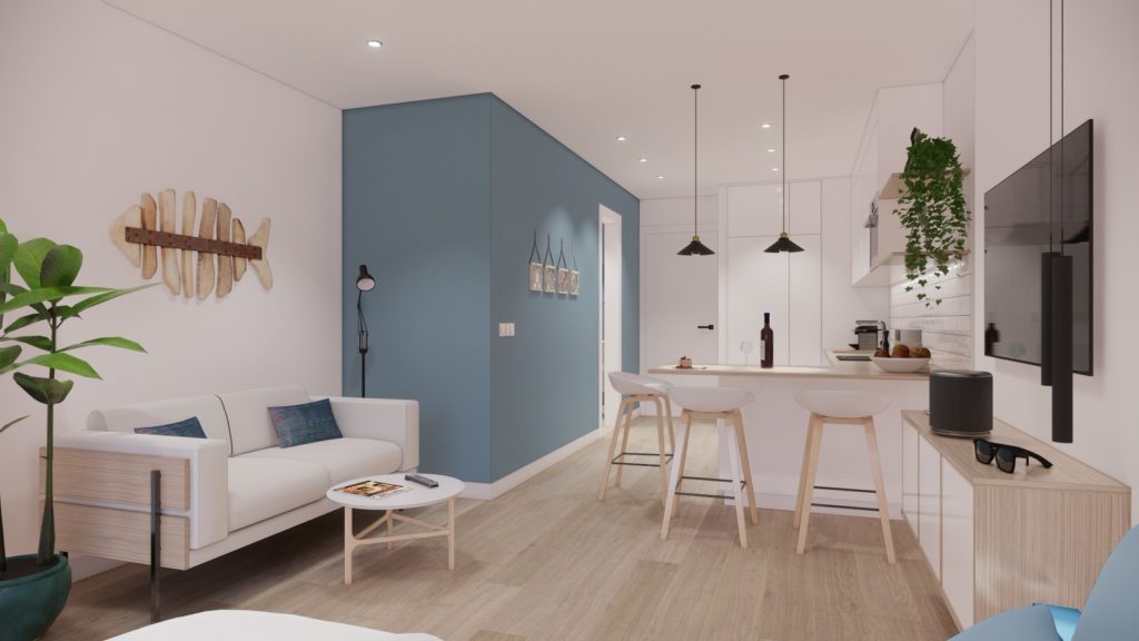 Proyecto interiorismo apartamento para alquiler Marbella - 3