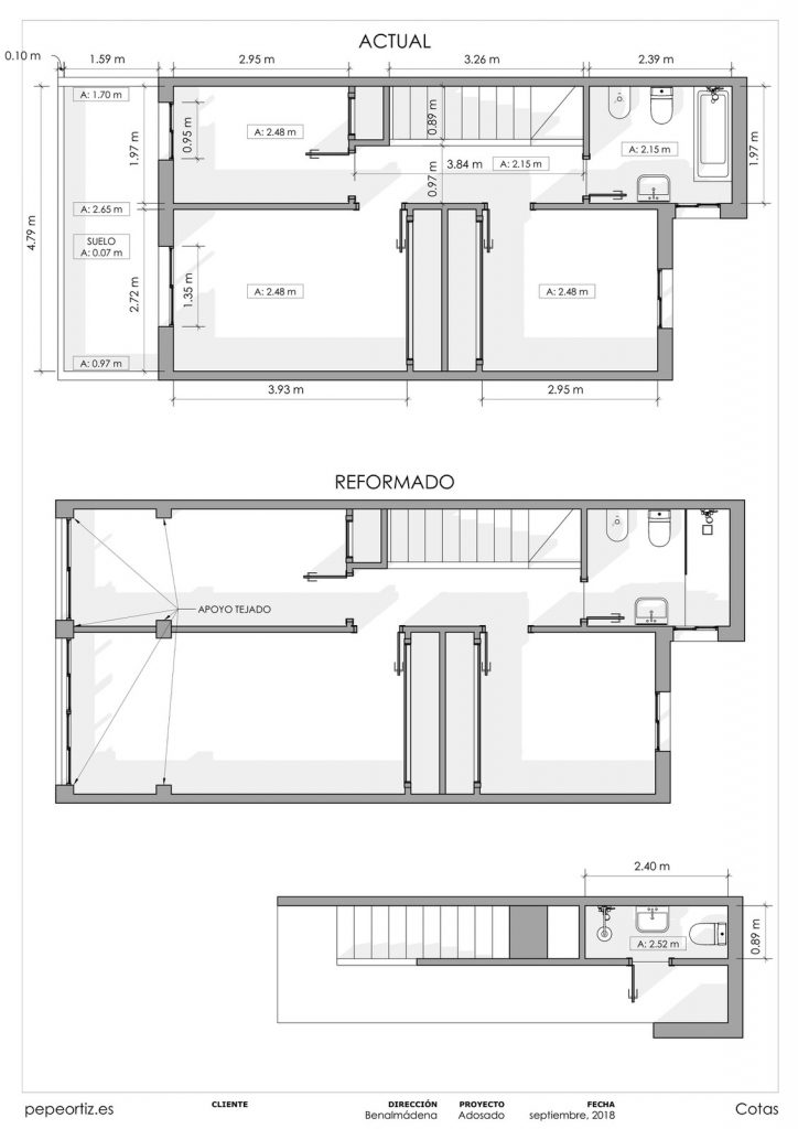 Proyecto reforma vivienda adosado Benalmadena Malaga - 4