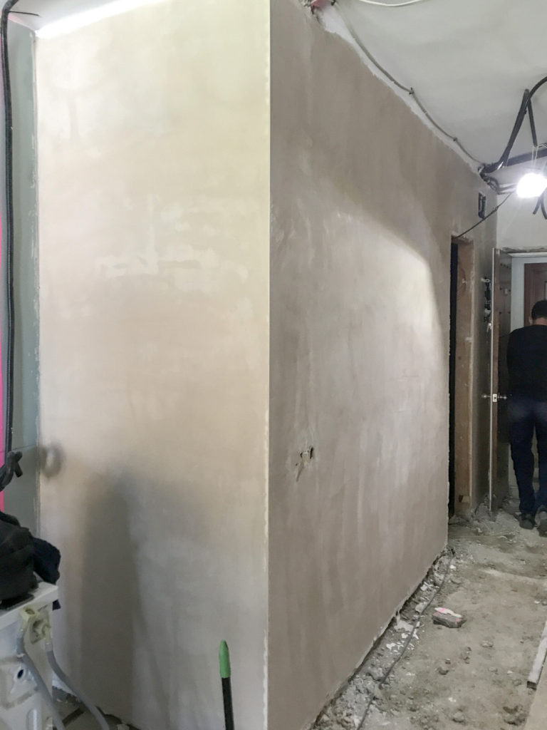 Reforma integral apartamento estudio Marbella &ndash; 17 &ndash; Obra &ndash; Yeso de perlita