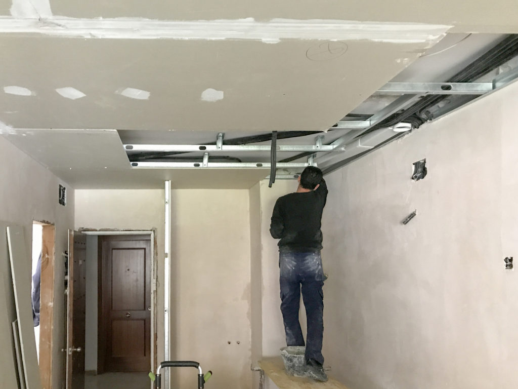 Reforma integral apartamento estudio Marbella &ndash; 22 &ndash; Obra &ndash; Pladur