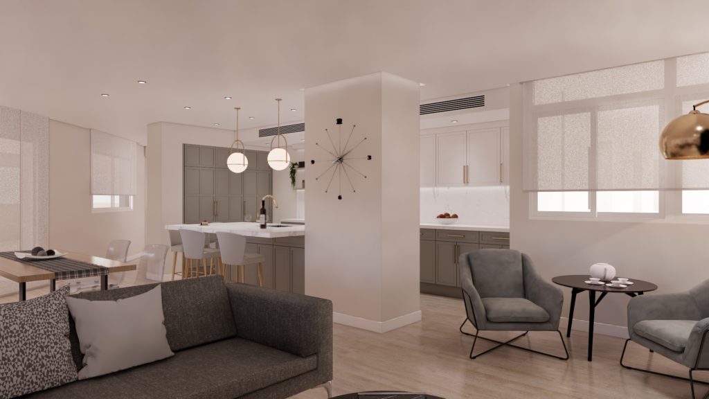 proyecto interiorismo atico en El Pinillo - Torremolinos - 11 - cocina