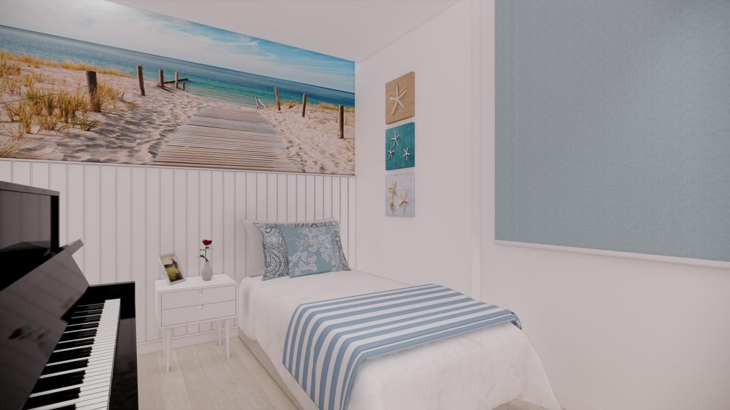 proyecto interiorismo reforma y decoración de vivienda en calle gerona malaga &ndash; 13 &ndash; dormitorio mediterraneo