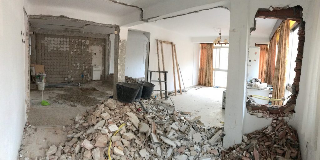 reforma integral vivienda en Malaga &ndash; Obra &ndash; 11