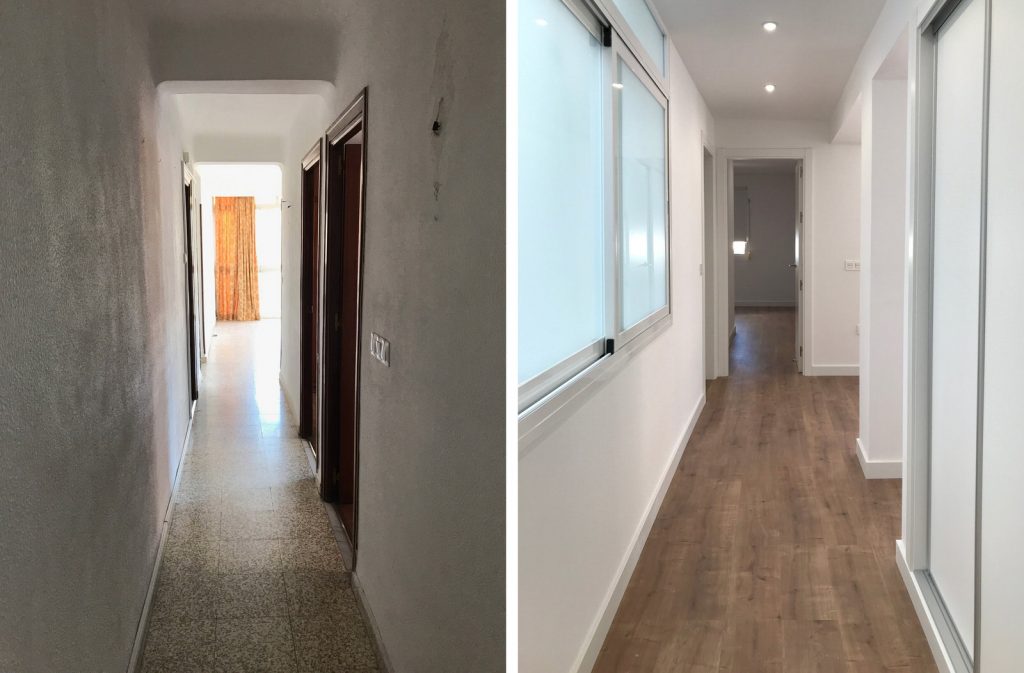 reforma integral vivienda en Malaga &ndash; Antes y Después &ndash; 2